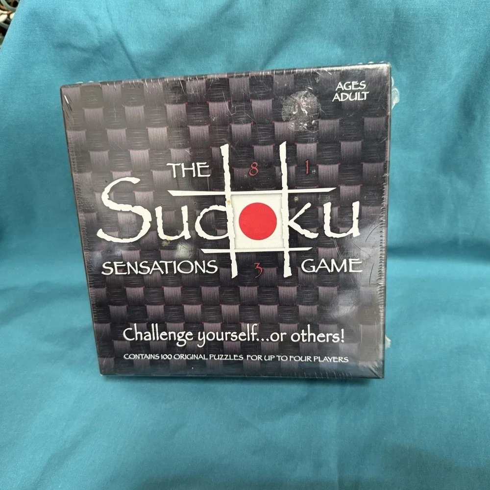 Sudoku Sensations‎ Game Parker Bros 2005 New In Wrap 100 Puzzles